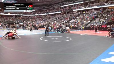 132-3A Semifinal - Samuel Rosales, Jefferson vs Dylan Paris, Eaton