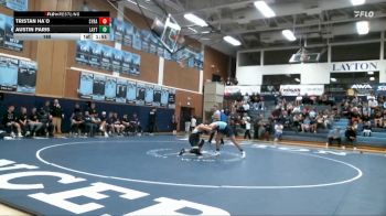165 lbs Austin Paris, Layton vs Tristan Ha`o, Syracuse