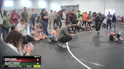 50 lbs Champ. Round 1 - Amir Banks, Rock Hill Wrestling Club vs Elliott Carley, Cobra Wrestling Club