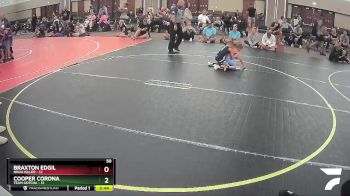50 lbs Finals (8 Team) - Braxton Edgil, Ninja Killer vs Cooper Corona, Team Gotcha
