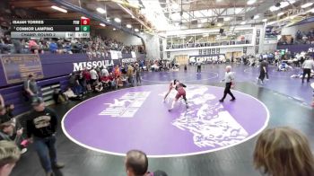 165 lbs Champ. Round 2 - Connor Lamping, Helena vs Isaiah Torres, Powell