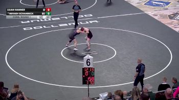 170 lbs Cons. Round 1 - Lilian Hamner, Brandon Valley vs Nevaeh Schanbeck, Watertown