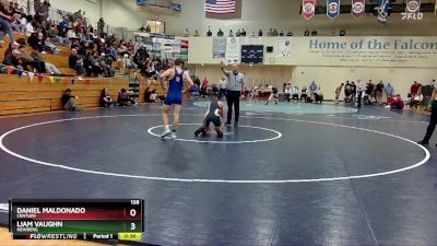 138 lbs Cons. Semi - Daniel Maldonado, Century vs Liam Vaughn, Newberg