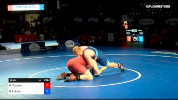 285 lbs Final - Hayden Copass, Illinois vs Griffin Liddle, Iowa