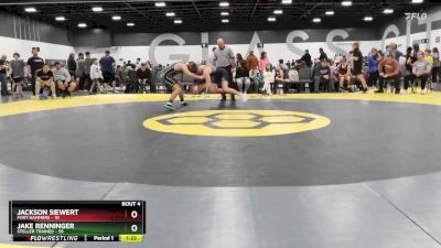 159 lbs Round 2 (6 Team) - Jake Renninger, Steller Trained vs Jackson Siewert, Fort Hammers