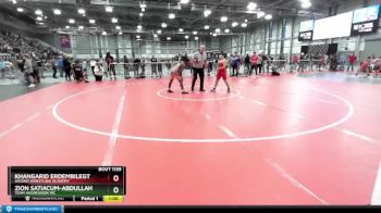 135 lbs Quarterfinal - Khangarid Erdembilegt, Ascend Wrestling Academy vs Zion Satiacum-Abdullah, Team Aggression WC