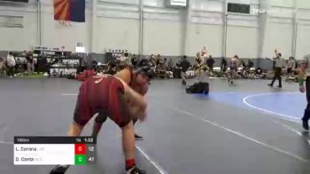 195 lbs Prelims - Logan Corona, Livermore Elite vs Diego Costa, DC Cali Custom