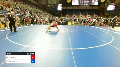 157 lbs Rnd Of 128 - Michael Ortega, IN vs Landyn Sommer, OK