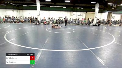 75 lbs Consi Of 32 #2 - William Craig, OK vs Garrett Whalen, PA