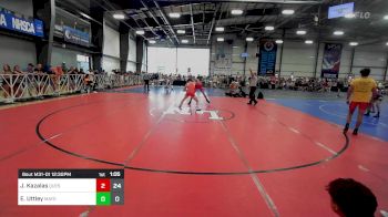 132 lbs Rr Rnd 1 - Jack Kazalas, Quest School Of Wrestling Gold vs Ethan Uttley, Mayo Quanchi B