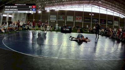 88 lbs Dylan Stubbs, Utah Black vs Crue Hatchell, Illinois