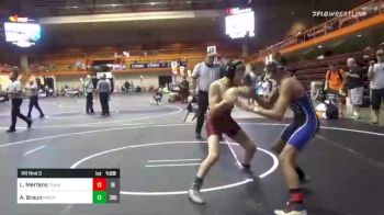 110 lbs Rr Rnd 3 - Logan Mertens, Team Lincoln vs Alex Braun, Pheonix Wrestling