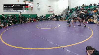 150 lbs Round 4 (6 Team) - Kash Lenzen, DouglasWY vs Dane Arnoldi, Rock Springs