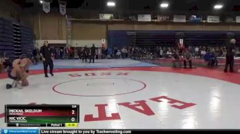 126 lbs Cons. Round 6 - Nic Vicic, Thunderridge vs Mickail Skeldum, Mesa Ridge