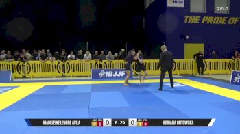Adriana Gutowska vs Madeleine Lenore Avila 2025 Pan IBJJF Jiu-Jitsu No-Gi Championship