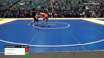 132 lbs Consolation - Hayden Lemmons, Cushing vs Kayson Kenney, Idaho Falls