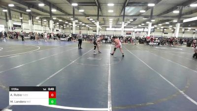 172 lbs Consi Of 4 - Andrew Rubio, Tucson Cyclones vs Maxon Landers, Mat Mavericks