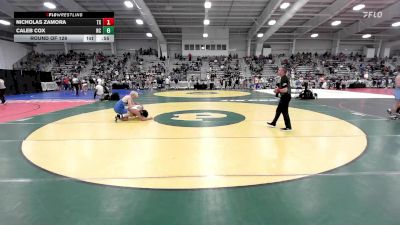 152 lbs Round Of 128 - Nicholas Zamora, TX vs Caleb Cox, NC