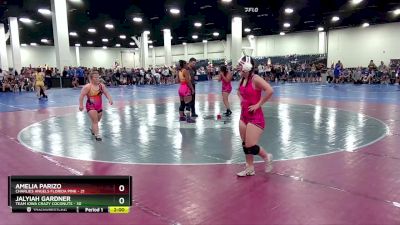 145 lbs Round 1 (8 Team) - Amelia Parizo, Charlies Angels Florida Pink vs Jalyiah Gardner, Team Iowa Crazy Coconuts