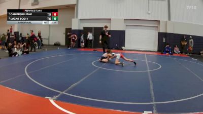 80 lbs Semifinal - Lucas Scott, Texans Wrestling Club vs Cameron Lizak, Texas Select Wrestling