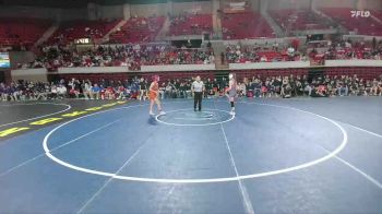 115 lbs Round 3 - 2nd Wrestleback And Semi-finals(16 Team) - Pamela Ozaeta, Dumas vs Taylor Niece, Leander Glenn