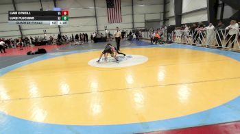 90 lbs Quarterfinal - Liam O?Neill, VA vs Luke Pluchino, NJ