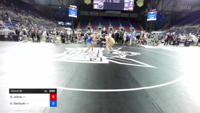 180 lbs Rnd Of 32 - Grace Johns, Kansas vs Kami Senlycki, Minnesota