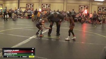 56 lbs Finals (8 Team) - Cameron Gilbert, Revival Blue vs Graham Dyson, Mat Assassins