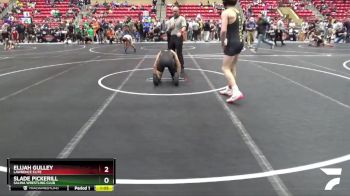 140 lbs Semifinal - Elijah Gulley, Lawrence Elite vs Slade Pickerill, Salina Wrestling Club