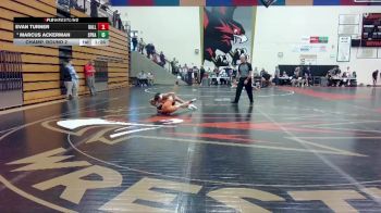 126 lbs Champ. Round 2 - Evan Turner, Dallas vs Marcus Ackerman, Sprague