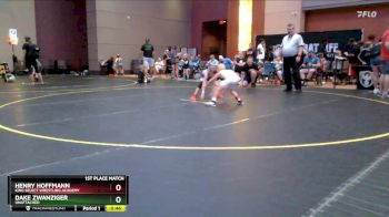 55 lbs 1st Place Match - Henry Hoffmann, King Select Wrestling Academy vs Dake Zwanziger, Unattached