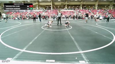 75 lbs Cons. Round 3 - Rylie Meitler, Team Lightning vs Kyleigh Danielson, Texas Elite