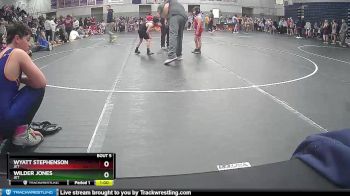 61 lbs Round 1 - Wyatt Stephenson, JET vs Wilder Jones, JET