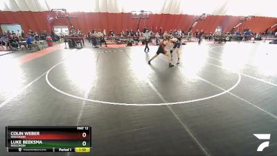 145 lbs Cons. Round 2 - Luke Beeksma, Wisconsin vs Colin Weber, Wisconsin