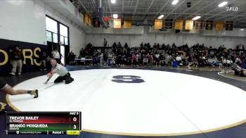 175 lbs Champ. Round 3 - Trevor Bailey, El Modena vs Brando MosQueda, Servite