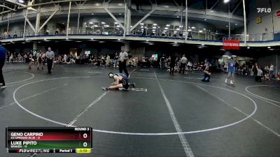 84 lbs Round 3 (8 Team) - Geno Carpino, U2 Uprising Blue vs Luke Pipito, Kraken