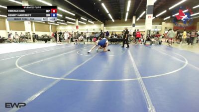150 lbs Consi Of 16 #2 - Tristan Cox, Empire Elite Wrestling vs Henry Haufrect, Texas