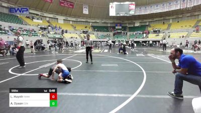 55 lbs Semifinal - Leilani Huynh, Terminator Wrestling Academy vs August Dyson, Conway Wrestling Club