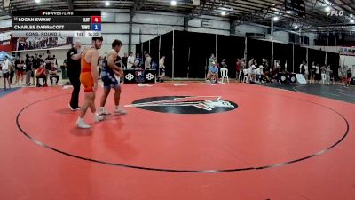 74 kg Cons. Round 6 - Logan Swaw, Illinois RTC vs Charles Darracott, Tar Heel Wrestling Club