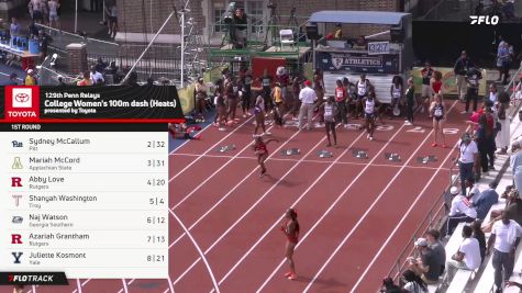 Women's 100m, Finals 1