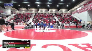 190 lbs Cons. Round 3 - Lalainya Rupp, STILLWATER vs Emma Resendiz, EL RENO