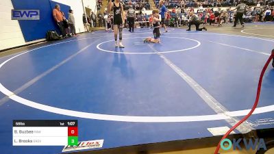 58 lbs Rr Rnd 1 - Brady Buzbee, Raw Wrestling Club vs Luke Brooks, Grover Rains Wrestling Club