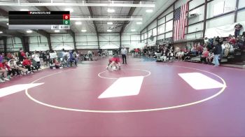 285 lbs Semifinals (4 Team) - Bryce Jensen, Uintah B vs Viliami Hosea (Juab), Altamont