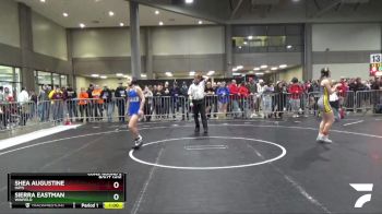 110 lbs Cons. Round 2 - Sierra Eastman, Winfield vs Shea Augustine, Hays