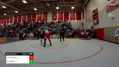 190 lbs Cons. Round 2 - Elijah West-Duah, Denver East vs Anthony Ligrani, Lutheran