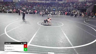 53 lbs Round Of 16 - Elias Garten, Abilene Kids vs Sebastian Cardoza, Wright City Jr Wildcats