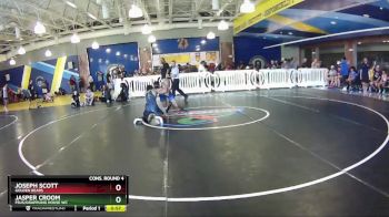 132 lbs Cons. Round 4 - Jasper Croom, FSUS/Grappling House WC vs Joseph Scott, Golden Bears