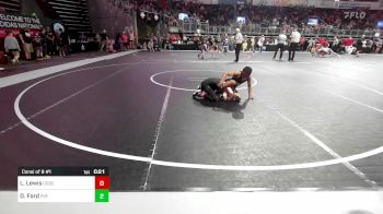 78 lbs Consi Of 8 #1 - Isaiah Baca, Badboyz vs Tyson Chuculate, Quezada Wrestling Academy