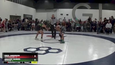 105 lbs Round 3 - Gregory Burkes, Westshore vs Mikel Anderson, Indiana Outlaws