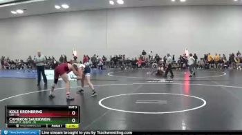 197 lbs Round 1 (16 Team) - Kole Kreinbring, Coe vs Cameron Sauerwein, Mount St. Joseph